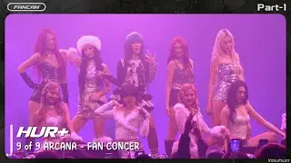 Part-1｜9人各自Solo + Touch the Sky / HUR+ 《9 of 9 ARCANA》Fan Concert｜2026.01.24