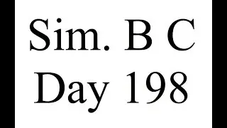 Sim  B C Day 198: What is Evil - Characters