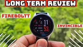 Long term  Review 🤫 Fire-Boltt invincible | Shocking Truth about invincible smart watch #amoled
