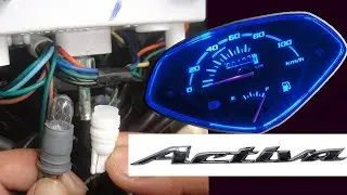 Activa Speedometer light |DIY speedometer lights