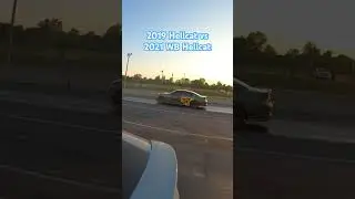 2019 Hellcat Charger vs 2021 Hellcat Charger widebody (camera car)