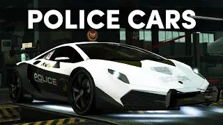 Driving Police Cars in NFS World