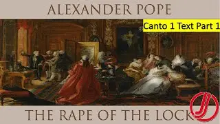 The Rape of the Lock by Alexander Pope. Urdu Hindi Text of Canto 1 Part 1. Best Explanation