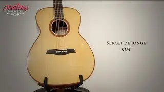The Fellowship of Acoustic - Sergei de Jonge OM (New) Bubinga & Sitka spruce