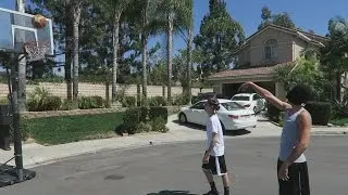 BLINDFOLDED FREE THROW CONTEST (EXTREME CHALLENGE) | FaZe Rug