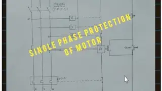 Single phase protection of motors 