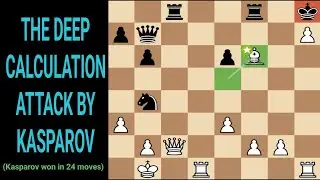 Garry Kasparov vs Rafael Vaganian 1995 - Novgorod Chess Event. Novgorod, Russia
