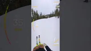 How to track your speed on skis!! #skiing #insta360