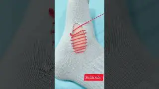 Satisfying Sewing Hack: Fix Holes Like Magic! 🧵✨