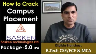 Sasken Technologies Ltd. I Campus Placement I Campus Interview I Arvind Singh Pemawat