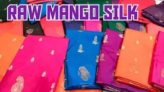 Raw Mango Silk Premium Quality Sarees | Direct from Factory 🏭 #banarasi #shorts 