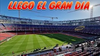 🔴OBRAS CAMP NOU ⚠️Recorriendo el interior del estadio 