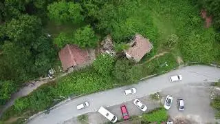 Fly over a small town in Istanbul - road  - a short film (1080P HD) - DJI