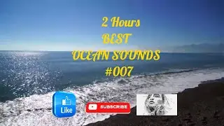 😴🌴 Звуки природы #007  и успокаивающее море звучит с красивым закатом для релаксации  &curren; ASMR &curren;2 часа