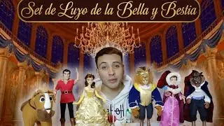 Set de lujo La Bella y La Bestia de regalo de la Disney store unboxing ✨