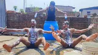 Shampoo Prank With My Friend 😂 Gone Extremely || Funny4gang