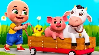 Old MacDonald Had A Farm Song New Compilation | Yankee Doodle | Baby Cartoon & Kids Songs Baby Bobo