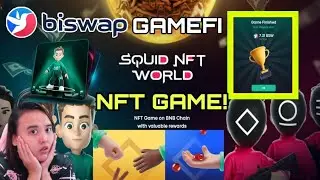 BISWAP GAMEFI | SQUID NFT WORLD NFT GAME! | BEGINNER'S GUIDE!