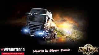 Euro Truck Simulator 2 на руле Logitech G29 | Hearts in Bloom Event | 3 часть