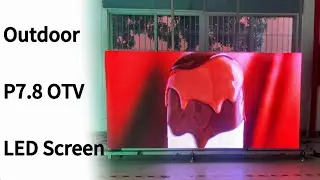 High Brightness Outdoor P7.8 OTV Series LED Screen#nseled #nseledcloud #nseledeurope