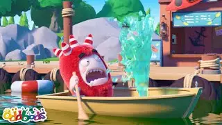 😨Bad Luck Bods🛶 | OddBods | Moonbug Kids - Space Cartoons for Kids
