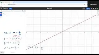 How use Desmos: linear equations and points