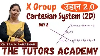 Cartesian System | #2| Maths For Airforce X Group Playlist | Chitra M. Parashar | The Tutors Academy