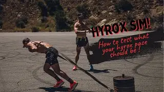 Hyrox simulation - How to test your hyrox pace