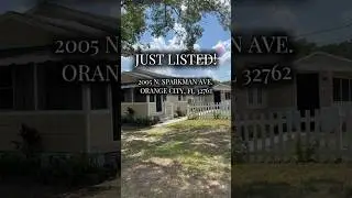 JUST LISTED IN ORANGE CITY, FL | ORLANDO HOMES | BUYING A HOME IN FLORIDA |MOVING TO FLORIDA #shorts