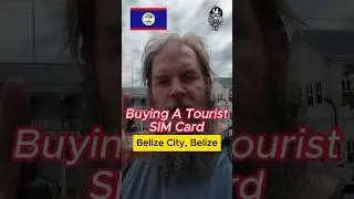 Travel Tip: Buying a Tourist SIM Card in Belize City! 🇧🇿