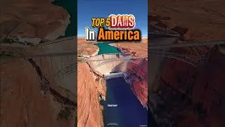 TOP 5⃣ Greates Dams in America you must see‼️#hooverdam