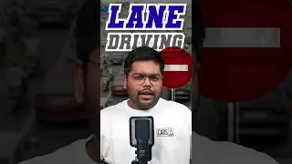 Lane Driving In India?!? 😵 #shorts #lanedriving #rules #discipline #facts #hindi #gurgaon #cars24