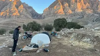 in the iraqi mountains by bike