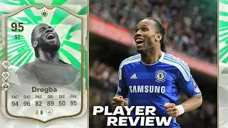SIGUE SIENDO UNO DE LOS MEJORES DELANTEROS DEL JUEGO!! | DROGBA FC CHAMPION 95 REVIEW