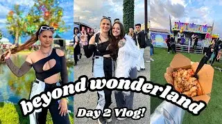 ALL THE TECHNO 😎🖤 Beyond Wonderland Day 2 Vlog