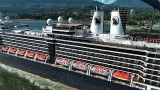 Nieuw Amsterdam #cruiseship #dronephotography