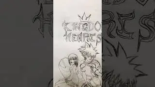 #reposting #Drawing #Sora #kairi #kingdomhearts ❤️❤️❤️❤️❤️❤️❤️