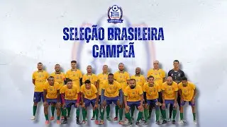 🏆 BRASIL CAMPEÃO! Entrega do troféu e medalhas | 3º Festival Regional de Futebol de Várzea da Pedra