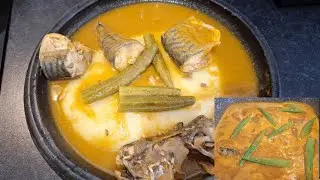 LOW BUDGET MACKEREL FISH PEPPER SOUP | EASIEST GHANA FISH LIGHT SOUP@PrettySarah31 #lowbudget #okra