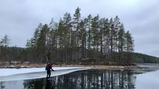 L&aring;ngf&auml;rdsskridsko Navarn och Sundsj&ouml;arna 2018-11-30