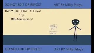(Brawl Stars) HAPPY BIRTHDAY TO Crow! | Jinx Gaming | Speedpaint