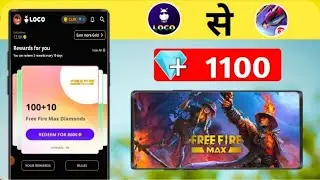 How Redeem Free Fire Max Diamonds From Loco || Free Fire Diamonds Free #loco #diamonds #100+10 #ff