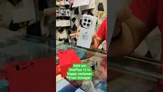 white look OnePlus 12 sold out to happy customer from Sgr.#sold #shorts #oneplus #reels #viral #reel
