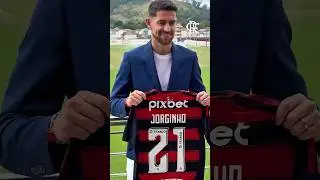 JORGINHO CHEGA AO FLAMENGO! PRIMEIRAS PALAVRAS DO NOVO REFOR&Ccedil;O RUBRO-NEGRO! 🔴⚫ #flamengo #meng&atilde;o