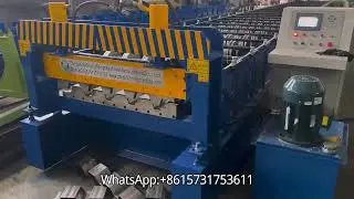 2025 Hot-Sell Metal Floor Roof Deck Roll Forming Machine Tile Forming Machine