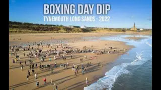 Boxing Day Dip - Tynemouth - 2022 in 4K