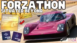 Forza horizon 5-How to complete Weekly Forzathon SITUATED BEYOND -Horizon backstage-Forzathon shop
