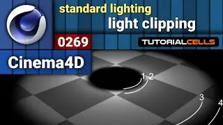 0269. light clipping in cinema 4d