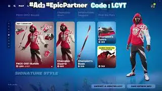 NEW FNCS STASH'D SKIN FORTNITE ITEM SHOP 5/7/24