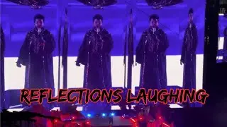 Reflections laughing - The Weeknd Denver Colorado